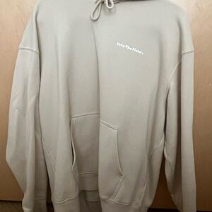 H&M Beige Relaxed Fit Hoodie